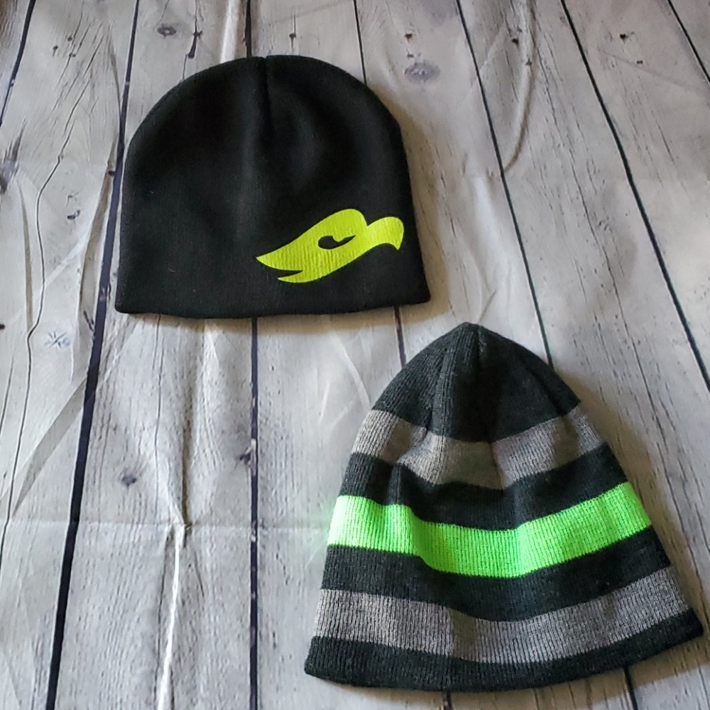 ⚘️2 For $10 Item⚘️ Set of 2 Boys Beanies. Tony Hawk & Zero Xposure